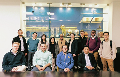 GW Students During Career Quest Trip to San Francisco