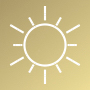 illustration of a summer sun