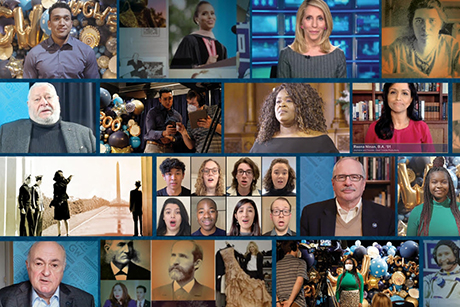 many faces at the virtual bicentennial celebration