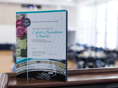 The Cafritz Awards program book