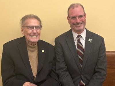 Bob Car and Todd Belt smiling together