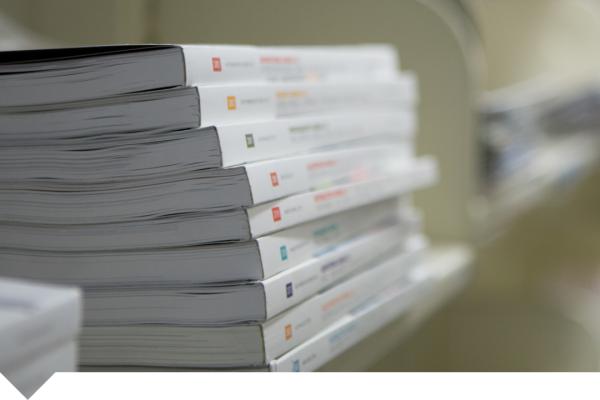 Stack of Journals in Gelman Library