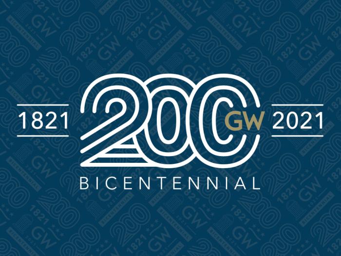 GW Bicentennial 1821-2021