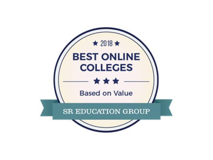 2018 Best Online Colleges based on value - SR Education Group