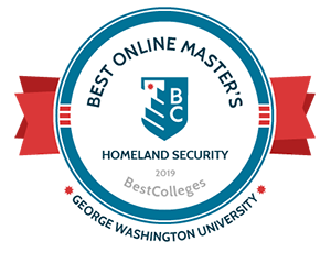 Best Online Master’s, BC Homeland Security 2019 Best Colleges, George Washington University