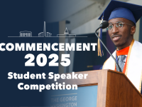 Commencement 2025 Student Speaker Competition