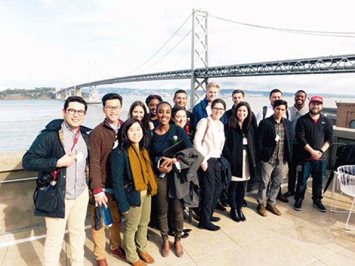 Bay Bridge and GW Students