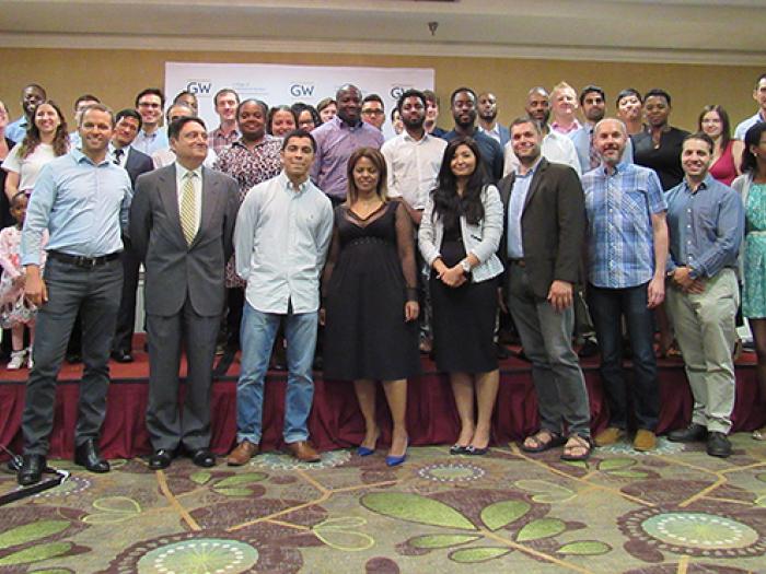 GW Coding Boot Camp graduation