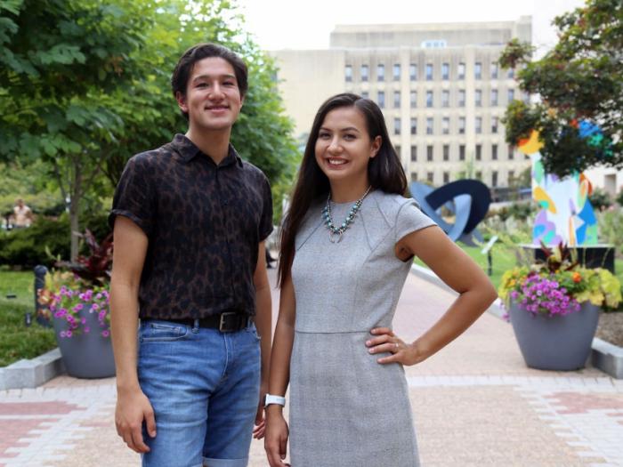 2 NAPLP students who interned on Capitol Hill this summer