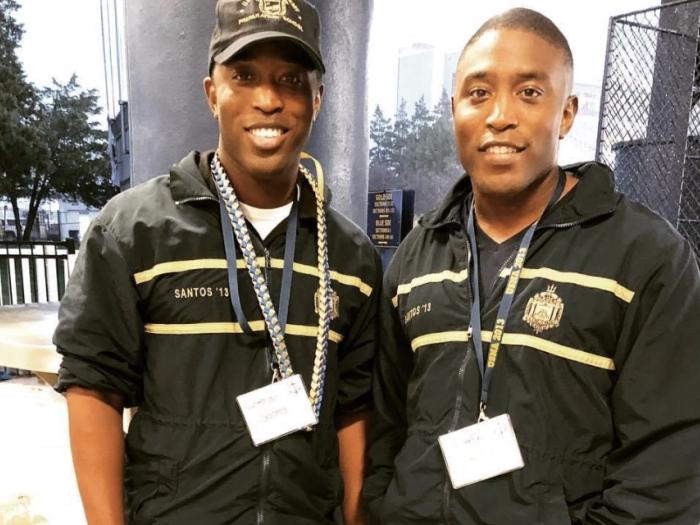 Twins Lorenzo (left) and Lavontay Santos