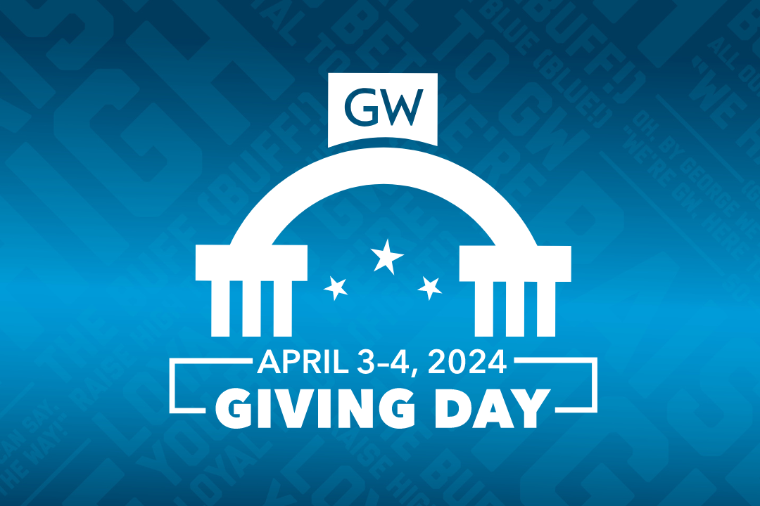 GW Giving Day April 3-4, 2024