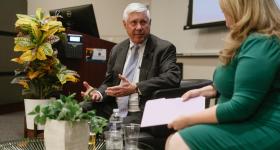 Fred Upton and Lesley Lopez